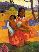 Paul Gauguin When Will You Marry Spain oil painting artist